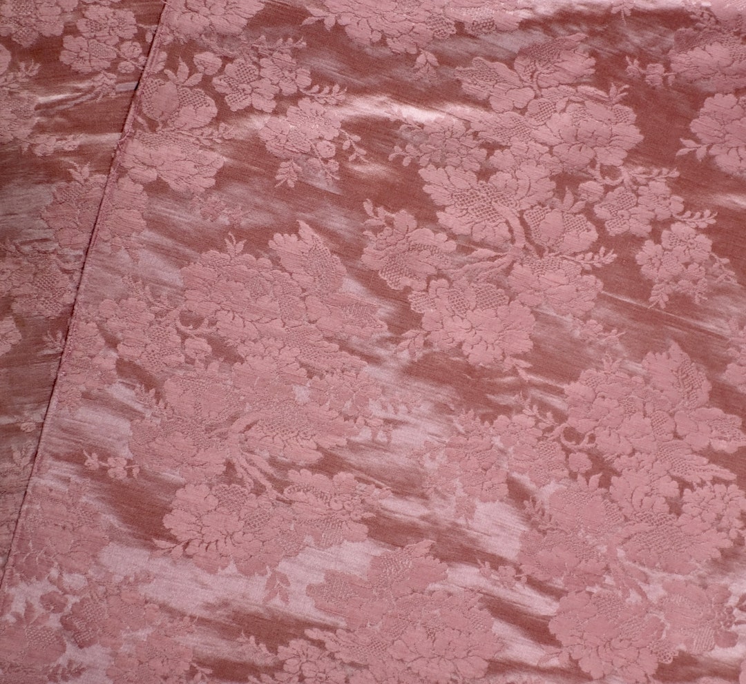 Pink Silk Brocade JV-1588 Fabric main image 1
