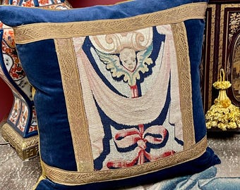 Antique Coat of Arms Pillow
