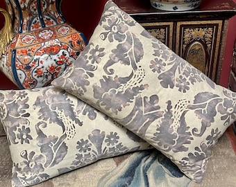 Fortuny-kussens PAAR Vintage