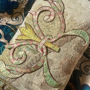 17th Century Needlework Applique image 3