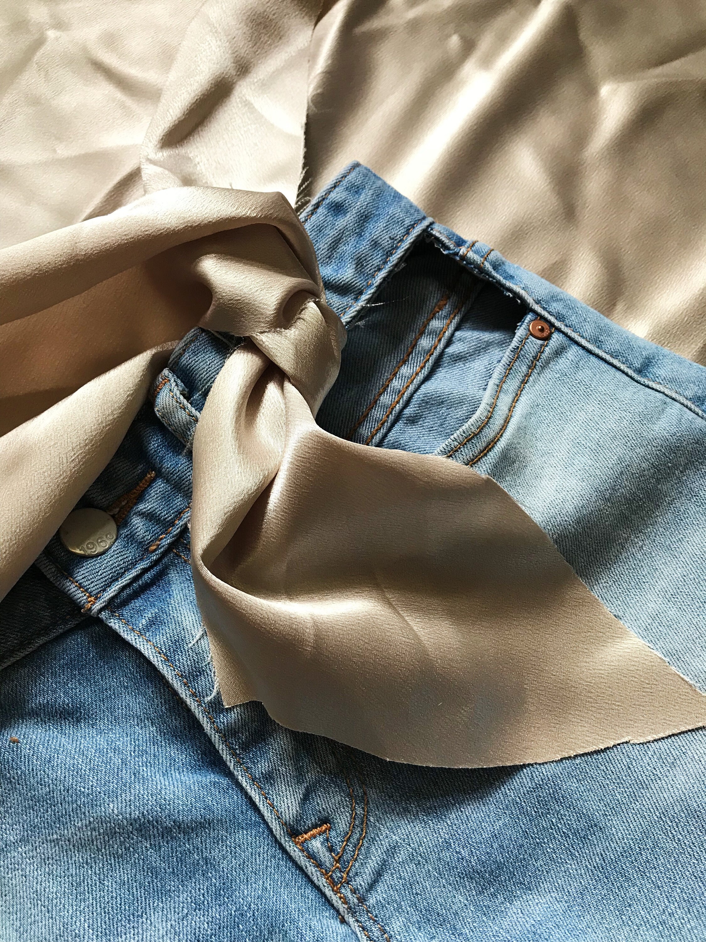 Pocketless Denim | Etsy