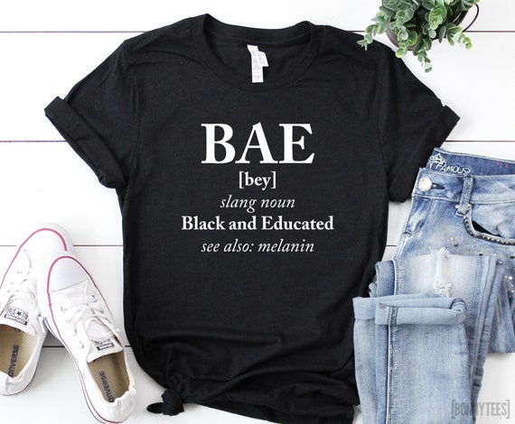 Black and educated shirt Clearance