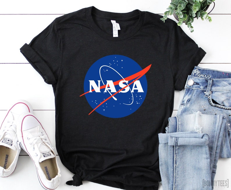 NASA Logo T-Shirt NASA Distressed Shirt Space Shirts Nasa | Etsy
