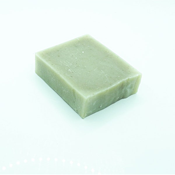 Basil, Sage and Mint Homemade Herbal Soap - Coconut Shea Butter Base