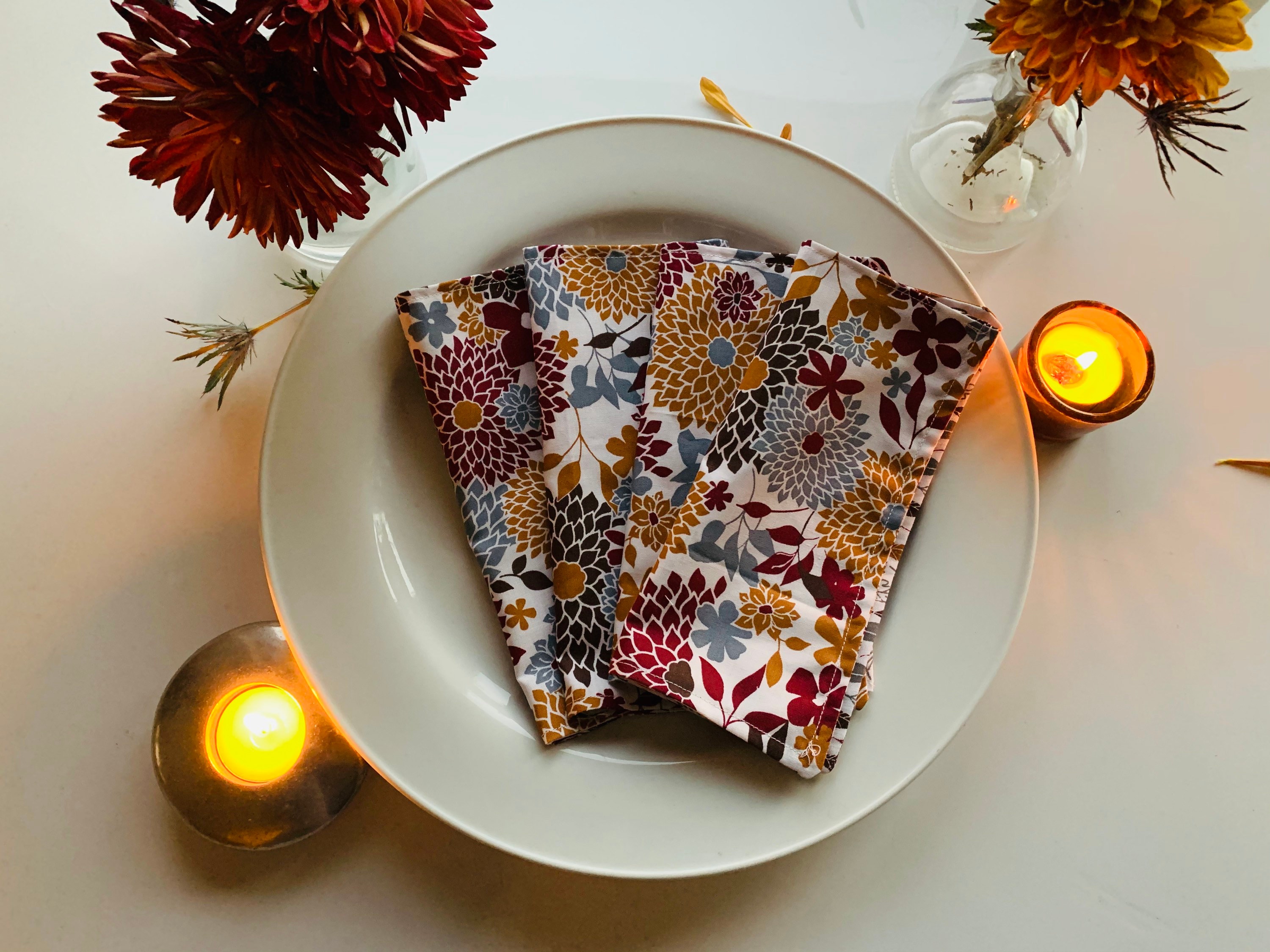 Custom Cloth Napkin Set Fabric Napkins Cloth Napkins Etsy