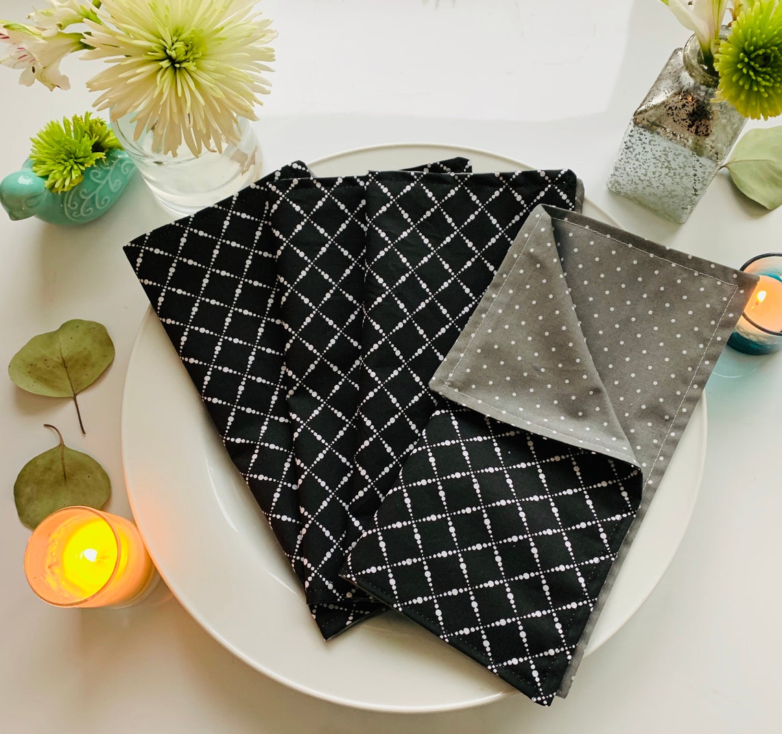 Custom Cloth Napkin Set Fabric Napkins Cloth Napkins Etsy