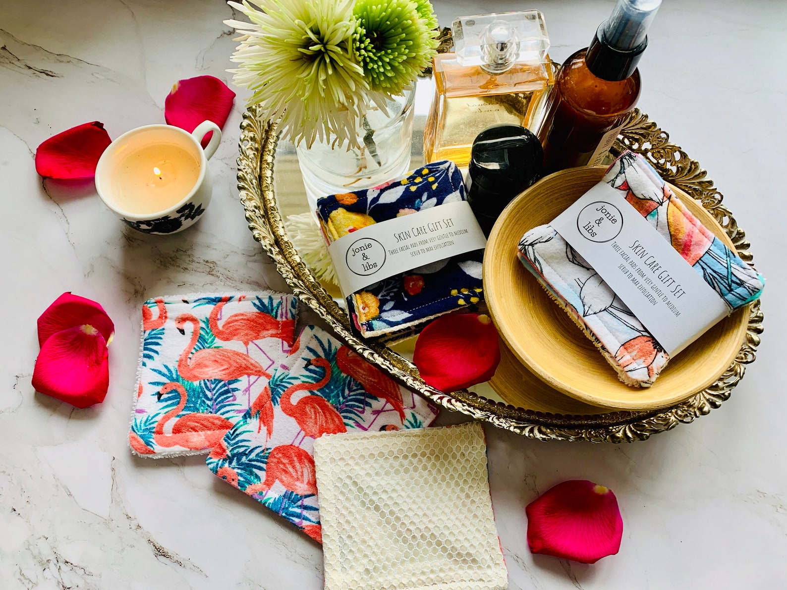 Skin Care Set Facial Gift Set Facial Kit Gift for Her Skin Etsy