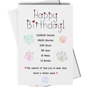 犬の1歳の誕生日カード、猫の1歳の誕生日カード、犬の誕生日おめでとう、猫の誕生日おめでとう、ペットの誕生日おめでとう
