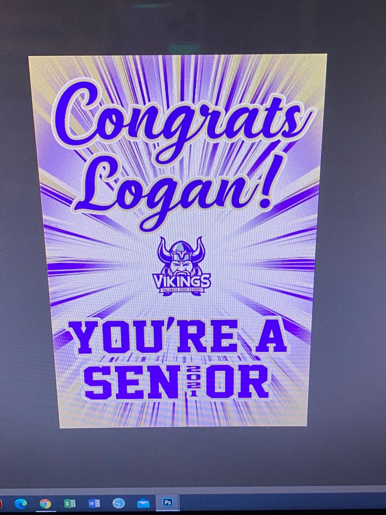 This is the perfect 2021 Senior Flag for your favorite | Etsy