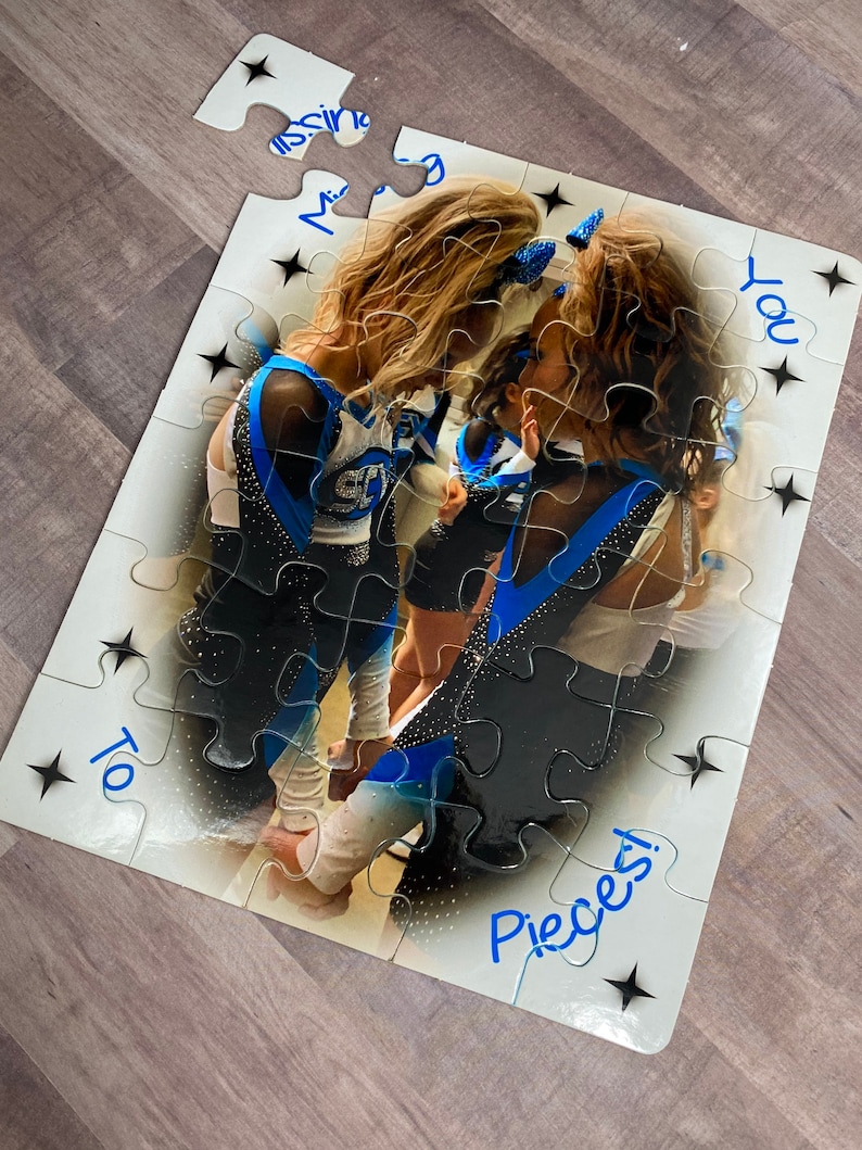 35 Piece Custom Photo Puzzle With Custom Graphic Editing on Etsy
