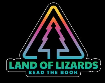 PHISH Land of Lizards sticker