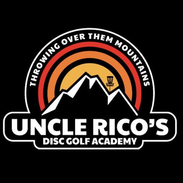 Uncle Rico's Disc Golf  sticker