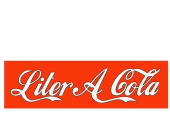 Liter A Cola sticker