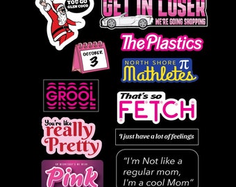 Mini Mean Girl Sticker pack