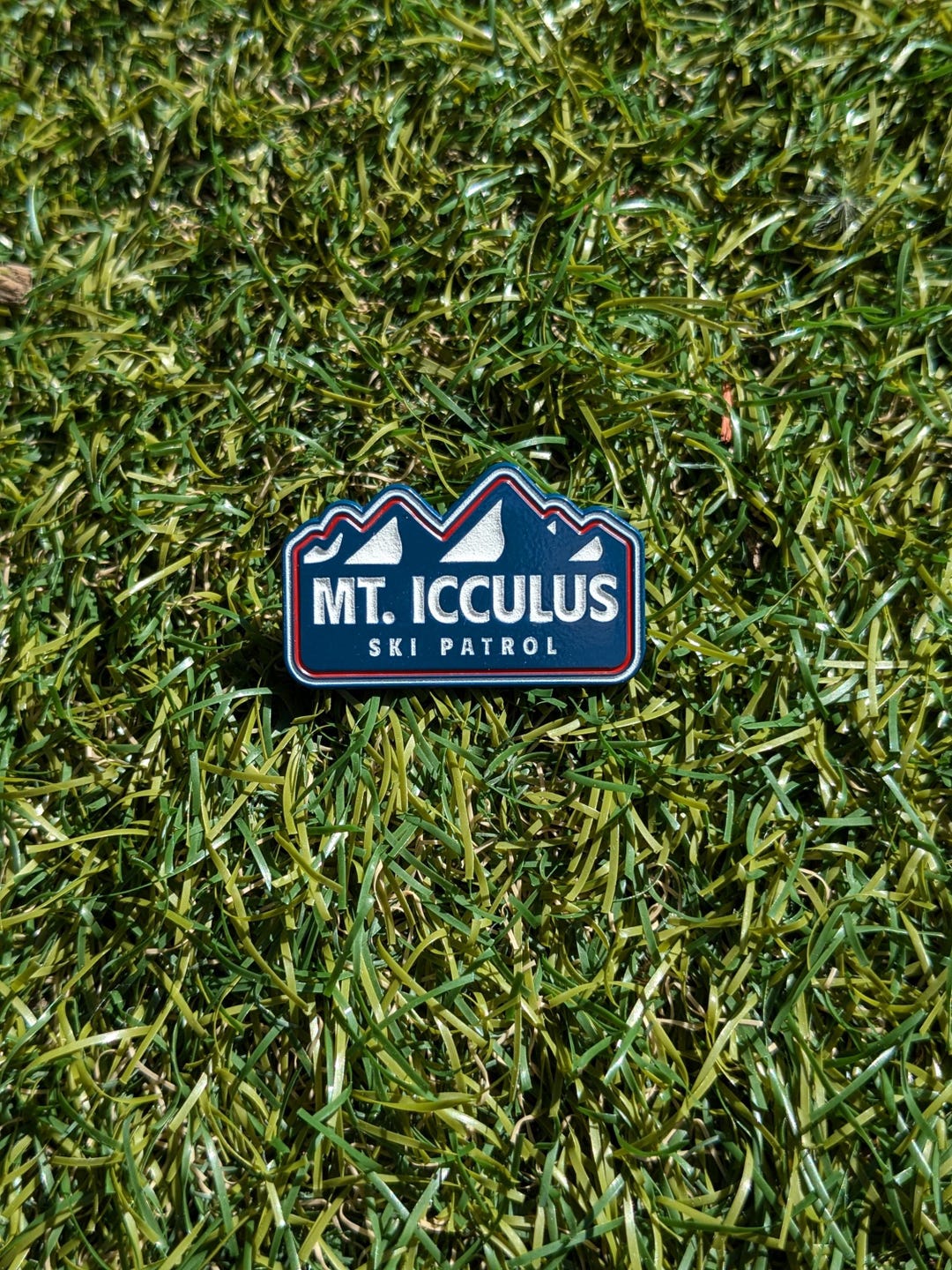 Icculus Phish Mt Icculus Ski Patrol Pin Le50 White/navy - Etsy