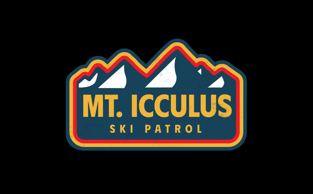 Icculus Phish Mt Icculus Ski Patrol Sticker - Etsy