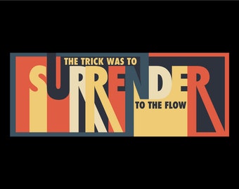 Phish Surrender to the Flow sticker or magnet