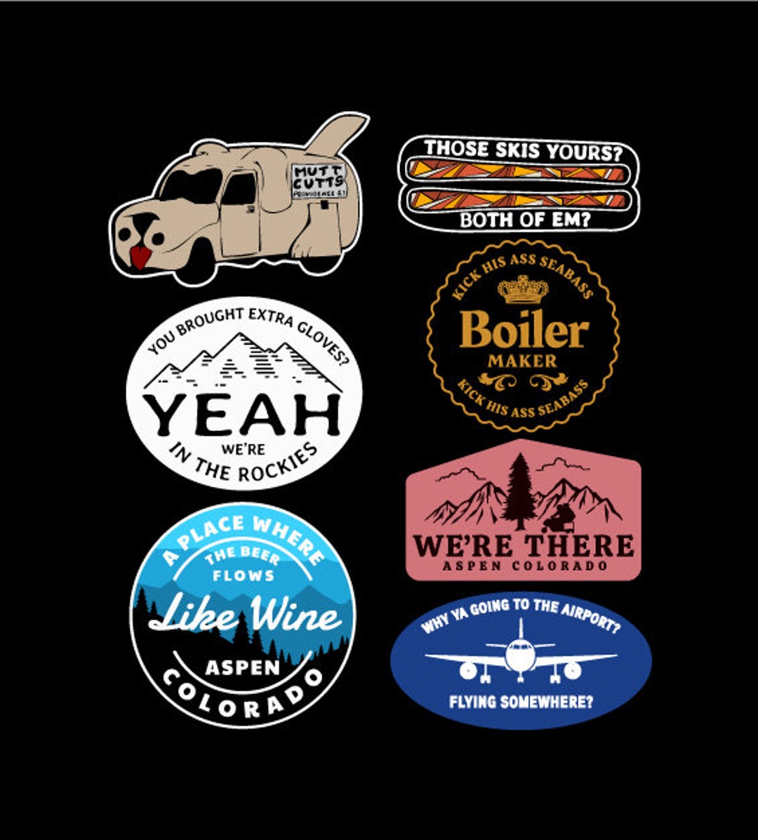 Dumb and Dumber Sticker Pack - Etsy