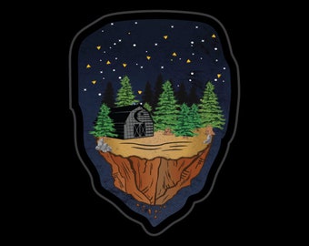 Phish Floating Farmhouse Sticker