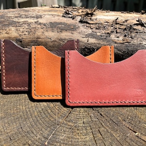 Divers portefeuilles en cuir Heritage pour 8 cartes avec poche frontale