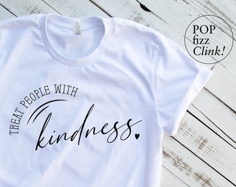 Treat people with kindness svg, Anti bullying cricut svg, Cricut kindness file, Kindness cut file, Inspirational svg