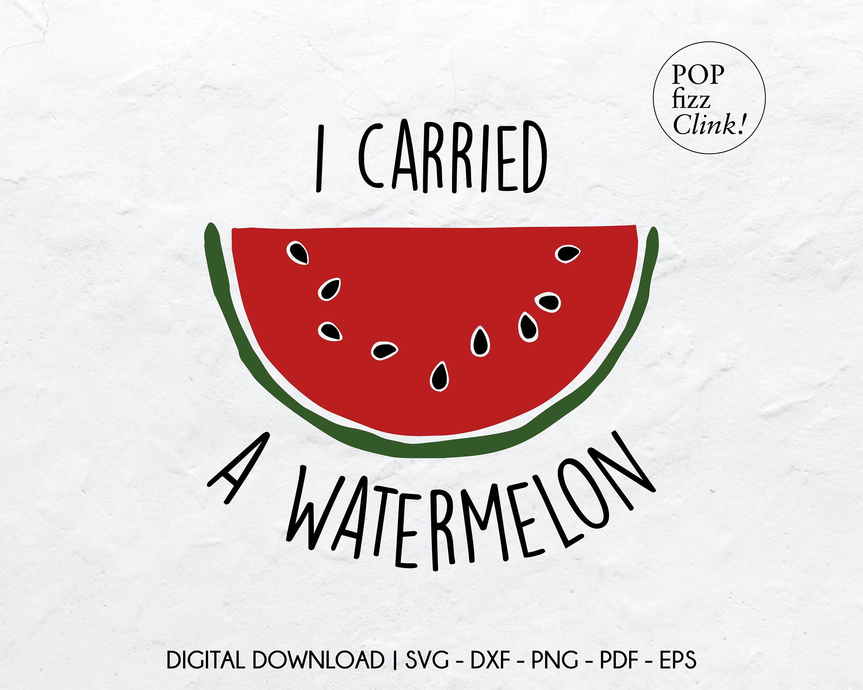 Kwade trouw slecht Ontdek I Carried a Watermelon Svg Dirty Dancing Svg Watermelon - Etsy