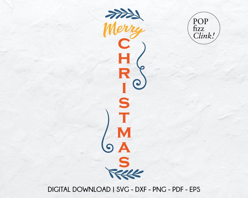 Download Merry Christmas vertical sign svg Farmhouse Christmas sign ...