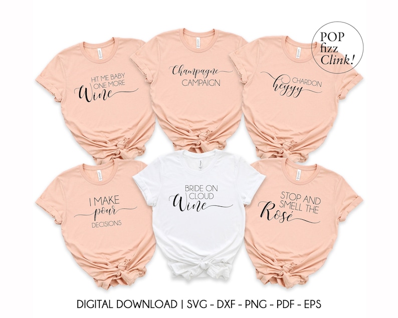 Download Wine bachelorette shirts SVG Wine theme shirts Bride and ...