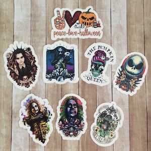 Set leuke vinylstickers Halloween - waterdichte Halloween-stickers - Spooky Fun Halloween-stickers