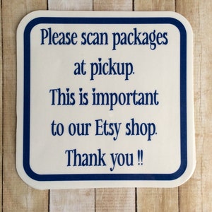 Etsy Verkäufer Briefkasten Erinnerung - Briefkasten Erinnerung - Mailman Erinnerung - Bitte Post abholen - Danke Briefkasten Aufkleber
