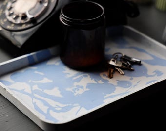 Handmade Eco-Resin Display Tray (Rectangular with Rounded Edge)