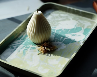 Handmade Eco-Resin Display Tray (Rectangular with Rounded Edge)