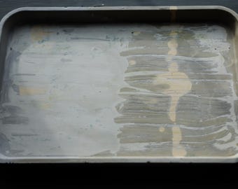 Handmade Eco-Resin Display Tray (Rectangular with Rounded Edge)