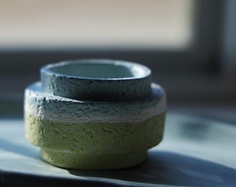 Handmade Eco-Resin Decorative Candle Holder