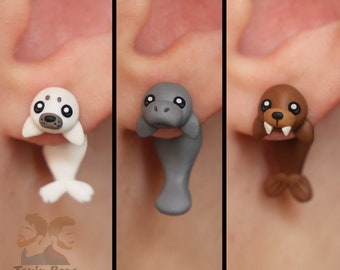 animal earrings