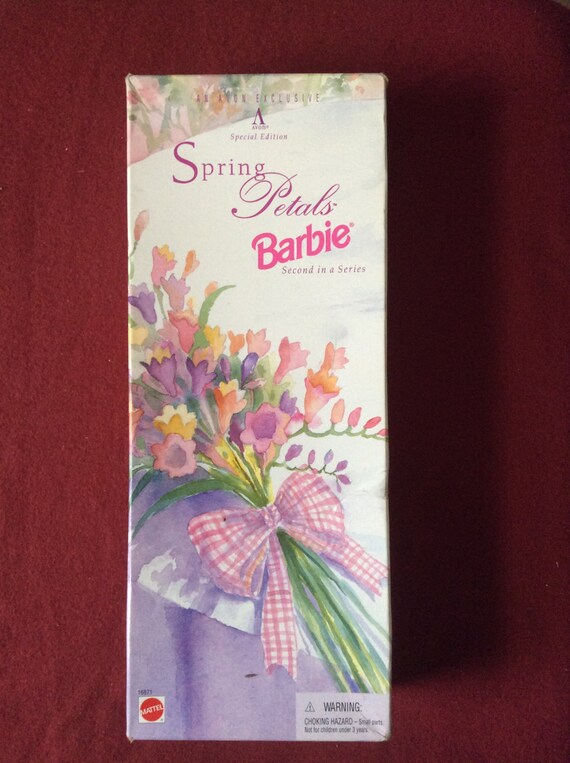 avon special edition spring petals barbie