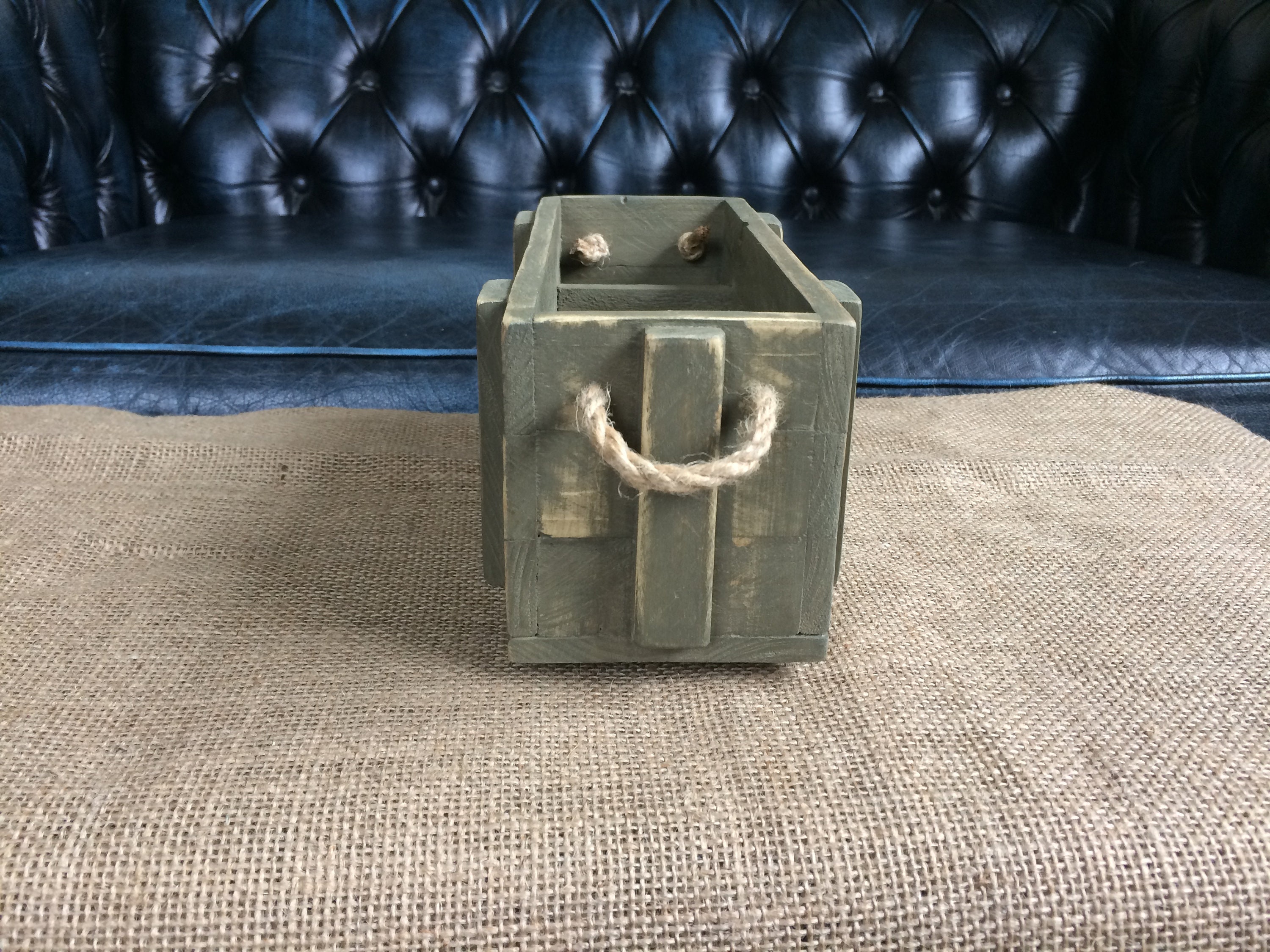 Reclaimed Wood Desk Tidy Desk Organiser Pen Holder Miniature Etsy