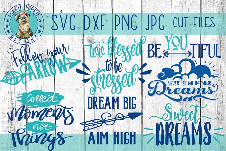 Download Svg Dreams Lettering Sweet Follow Your Jpg Too Blessed Cricut Dxf Png Dreams Bundle Arrow Signs Cameo Cut File Beyoutiful Clip Art Art Collectibles Delage Com Br
