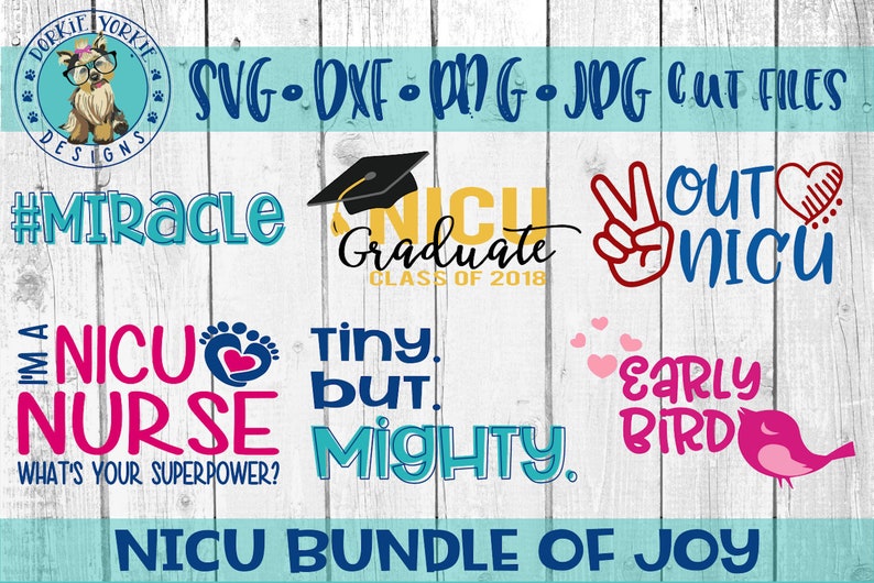 Download NICU BUNDLE of JOY 2020 added svg dxf png jpg cap | Etsy