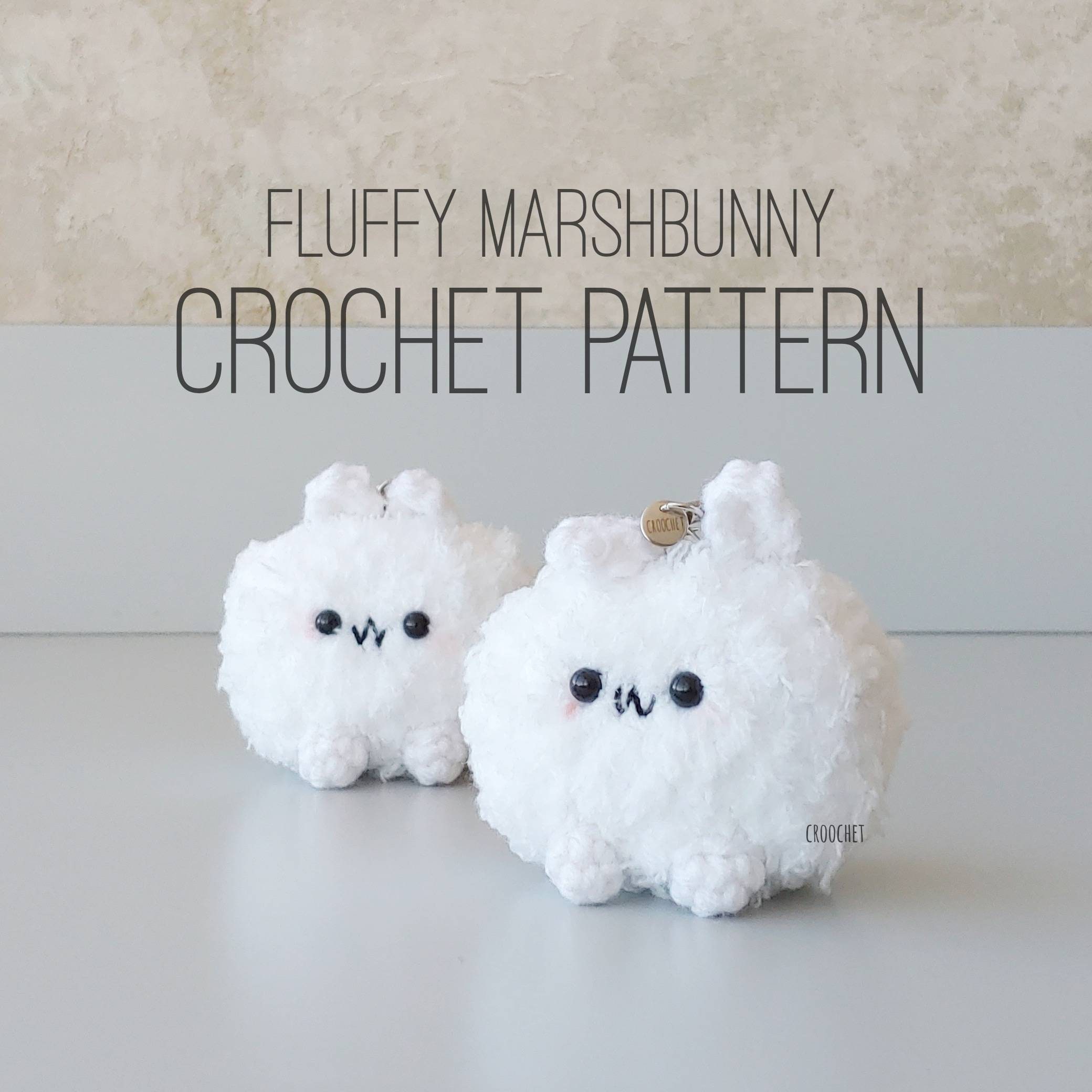 Marshmallow Bunny Crochet Pattern Etsy