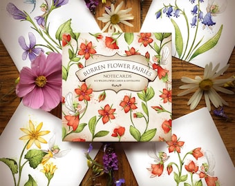 Caixa com 8 cartões de felicitações (Conjunto 4)