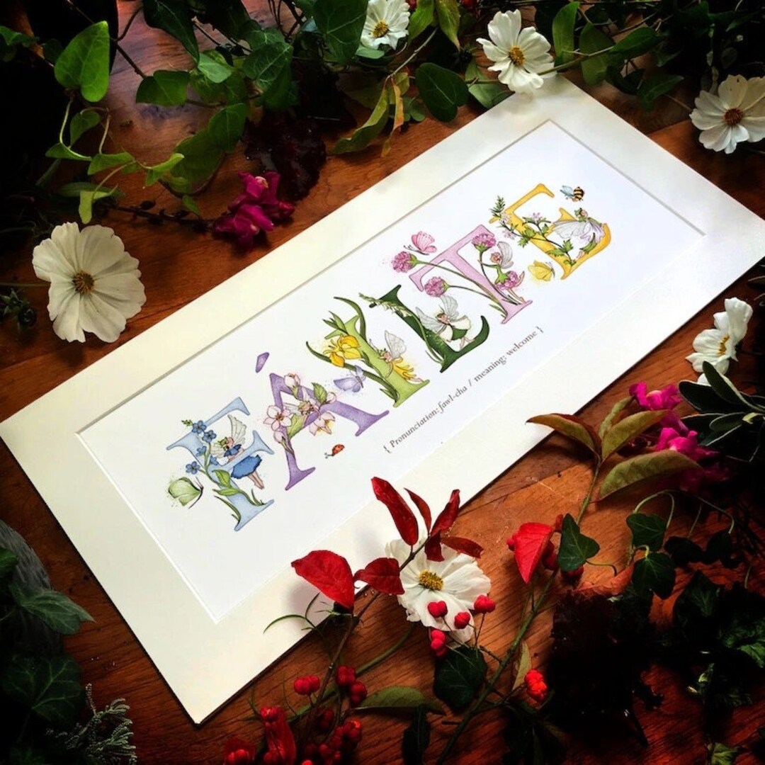FÁILTE - Art Print - Etsy Ireland