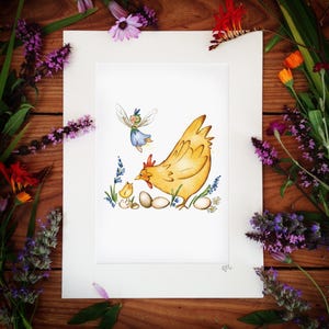 Mother Hen - Art print