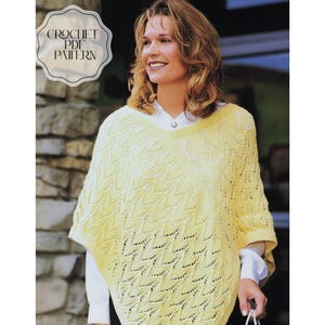 Knit Leaf Cape Pattern