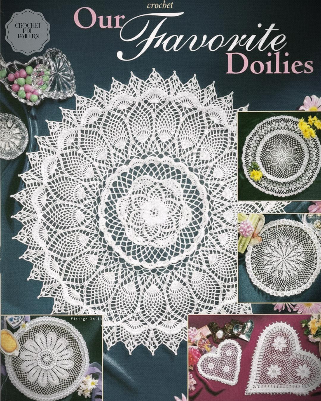 【トントトンさま】vintage doily ❀オーバルが可愛い レースドイリー 楕円形のレースドイリーパターン - Etsy 日本