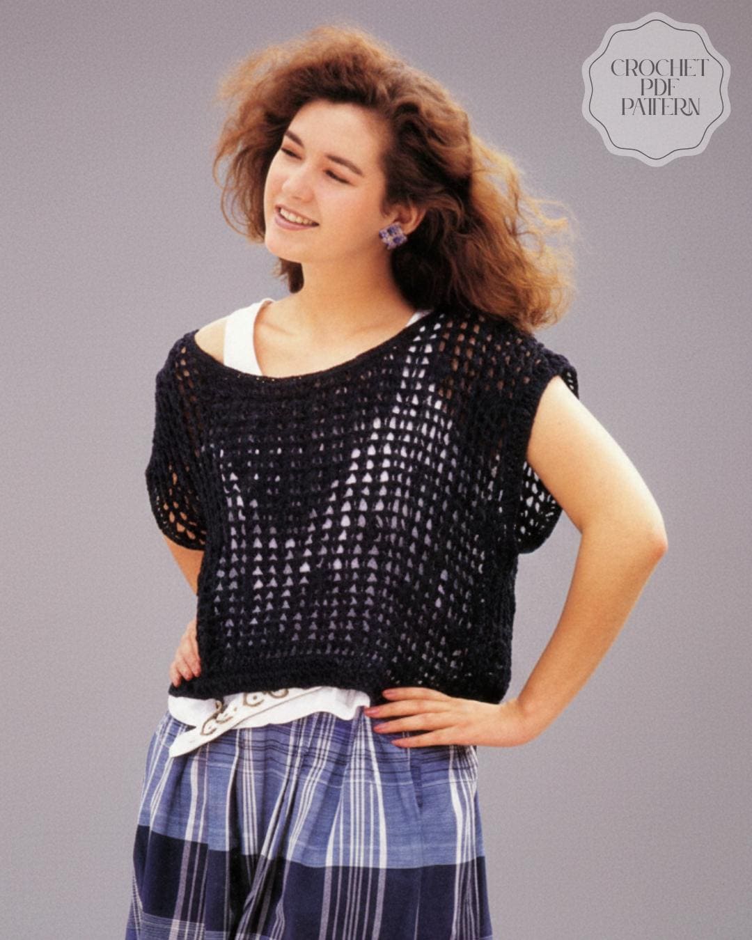 Sheer Knit Top Pattern - Etsy