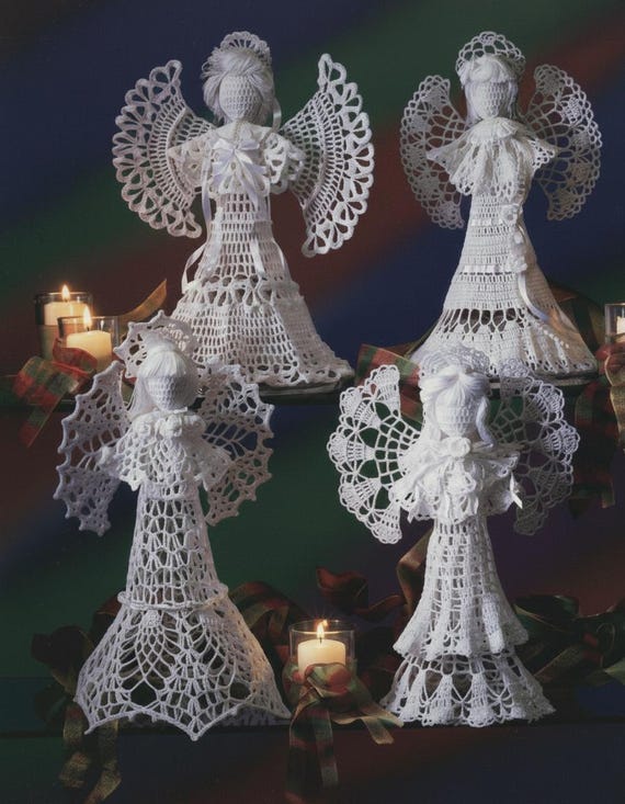 Crochet Christmas Angels – Ultimate Book of Angels, 8 Thread