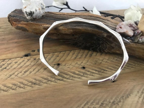 Solid silver torque bangle on sale ladies