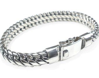 3pc Men's Beaded Bracelets Set - Stainless Steel Chain & Natural Stone Jewelry Gifts