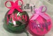 Personalized Christmas ornaments- name ornaments- kids ornaments-Christmas gifts- Christmas monogram-Glitter ornaments-personalized ornament 